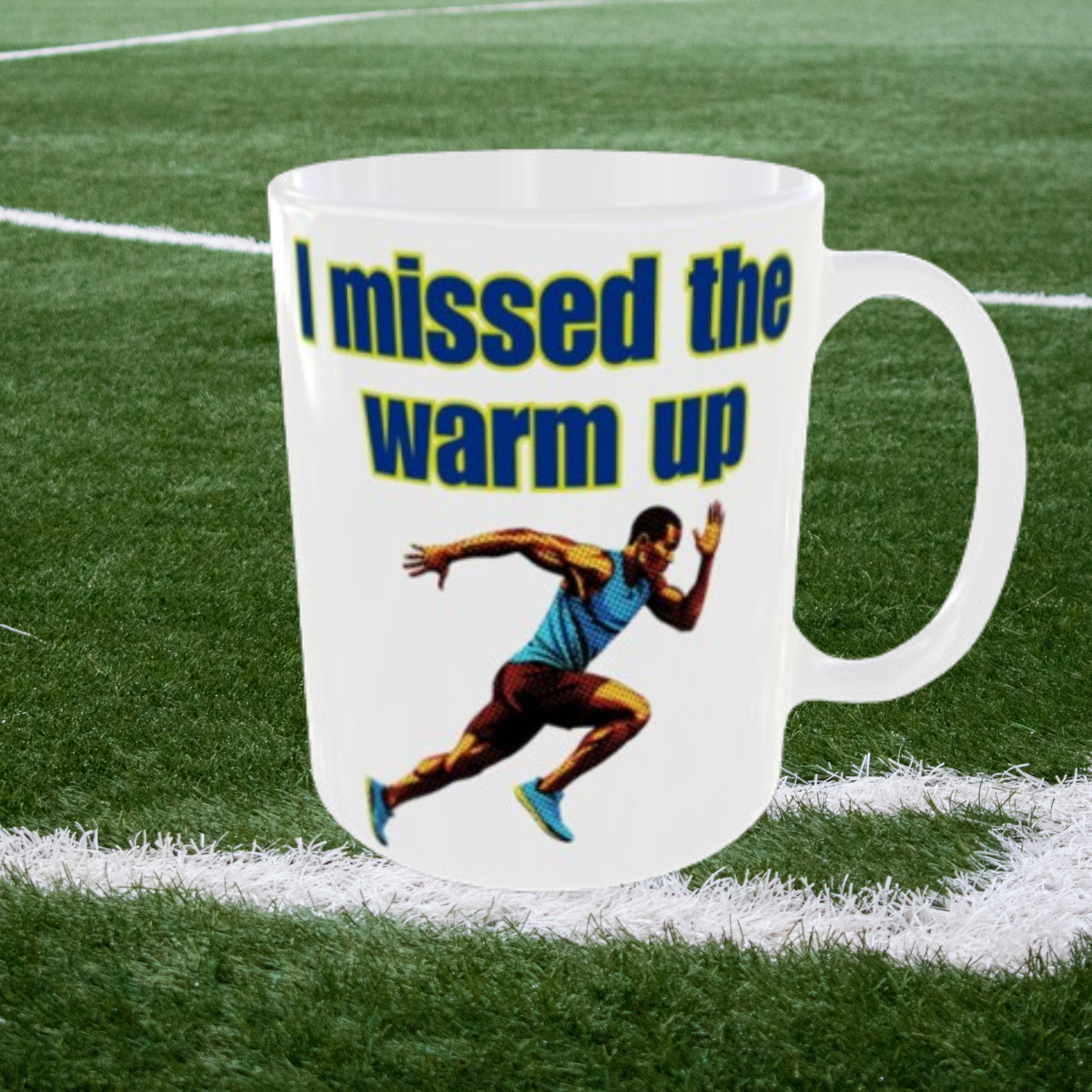 I Missed The Warmup | 11oz Banter Football Mug